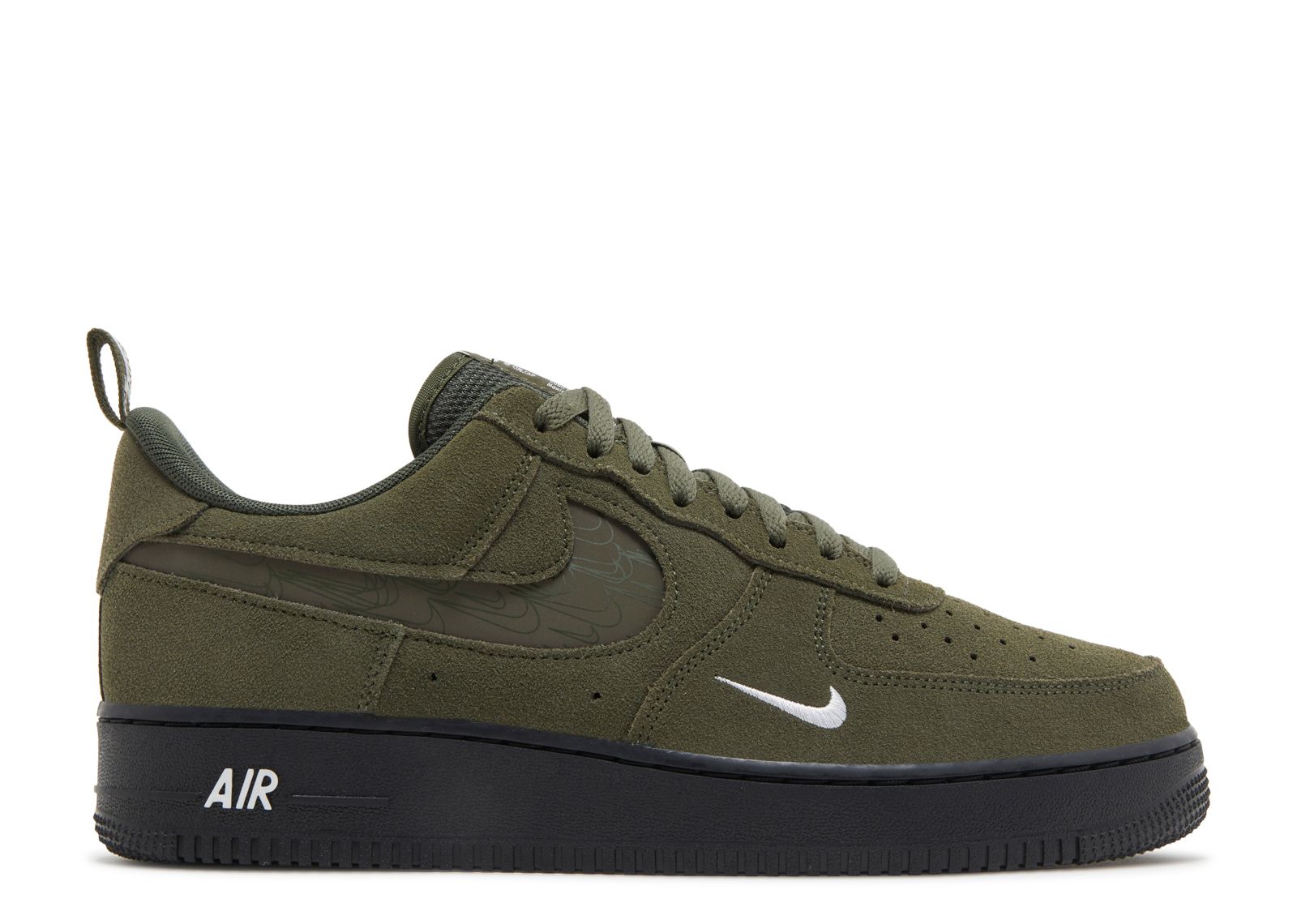 Air Force 1 '07 LV8 'Reflective Swoosh - Cargo Khaki'