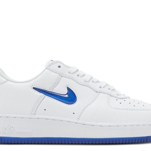 Air Force 1 Jewel 'Color of the Month - White Hyper Royal'