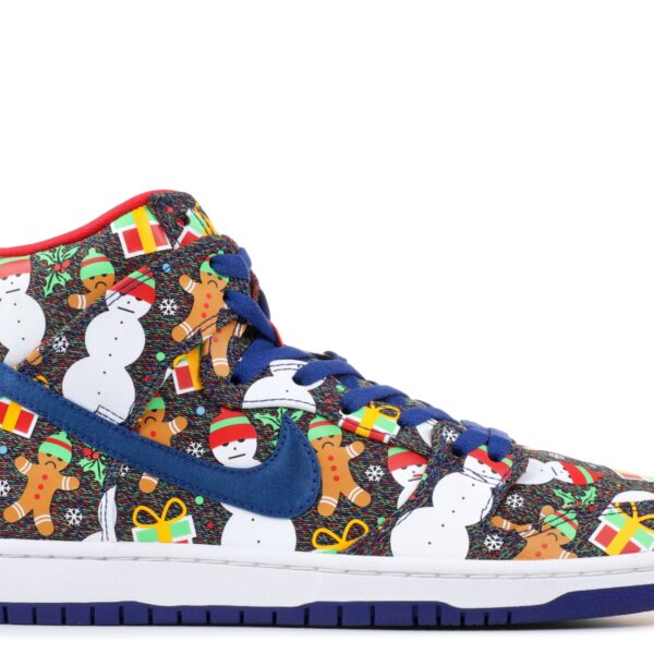 Concepts x SB Dunk Pro High 'Ugly Christmas Sweater' 2017