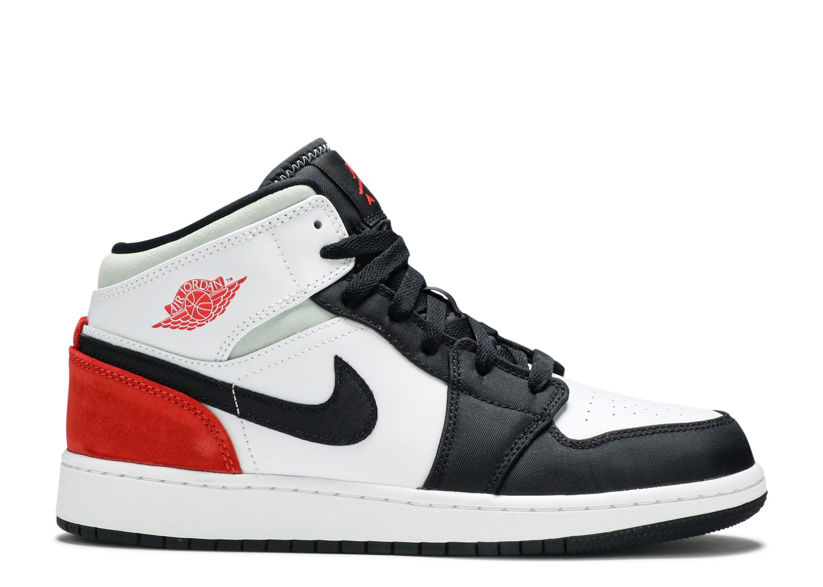 Jordan 1 Mid GS 'Red Mint'