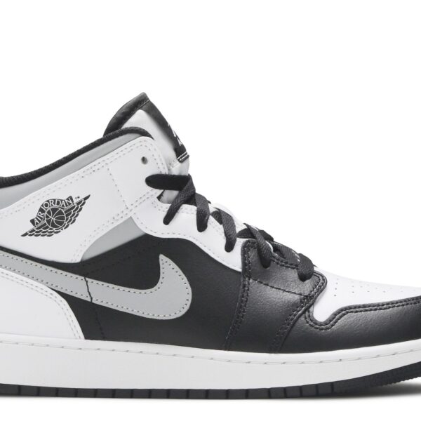 Jordan 1 Mid GS 'White Shadow'