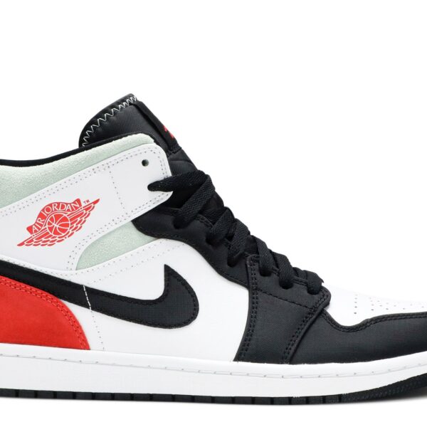 Jordan 1 Mid SE 'Red Black Toe'