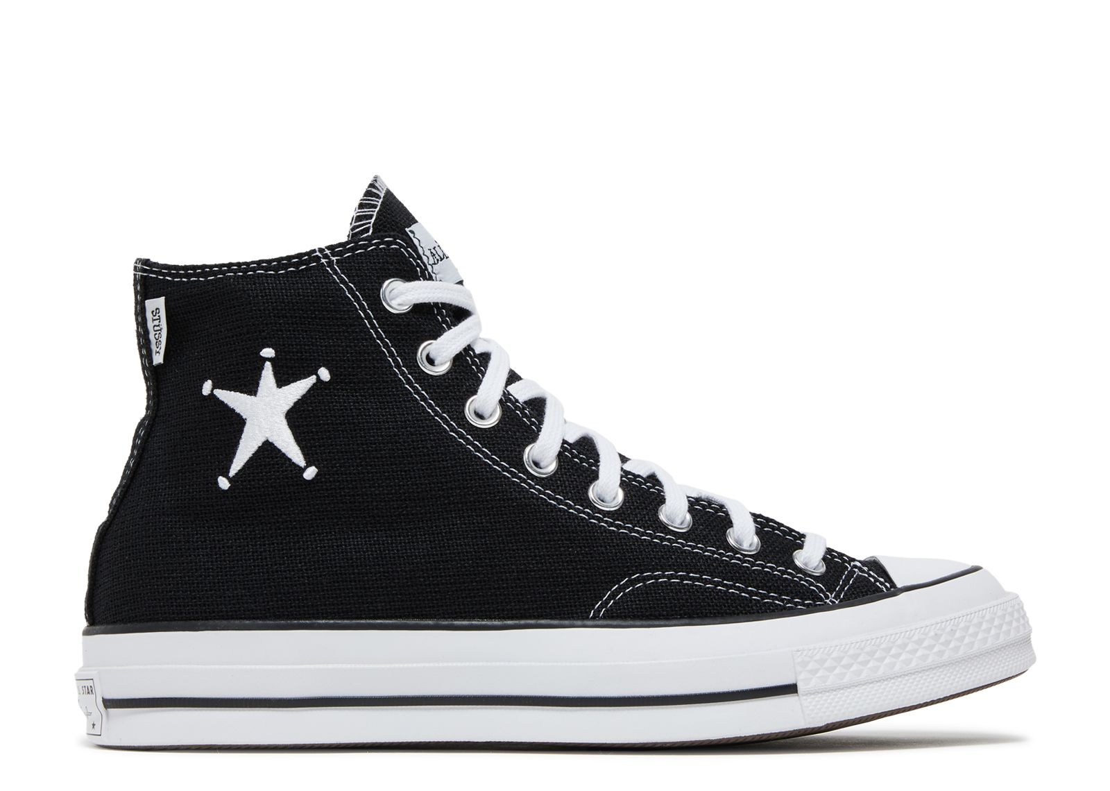 Stussy x Chuck 70 High 'Black'