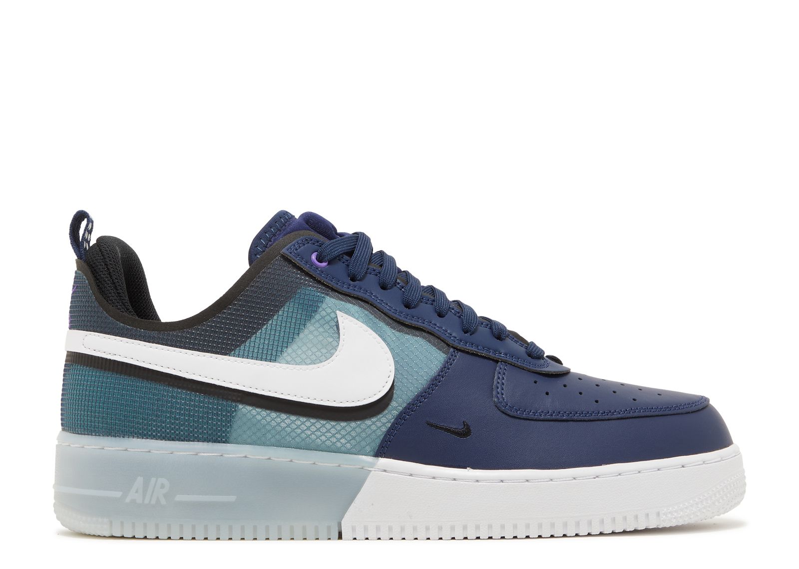 Air Force 1 React 'Midnight Navy Teal'