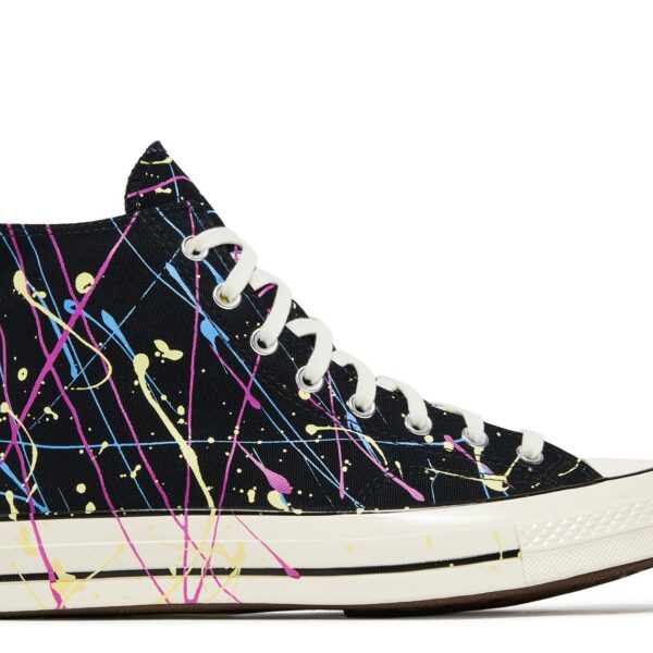 Chuck 70 High 'Paint Splatter - Black'