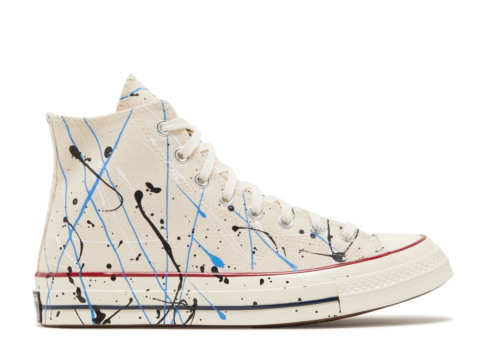 Chuck 70 High 'Paint Splatter - Egret'