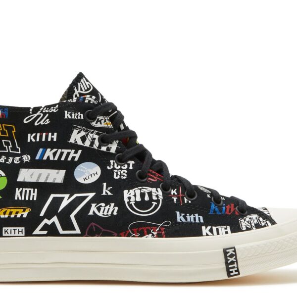 Kith x Chuck 70 High '10th Anniversary - Black'