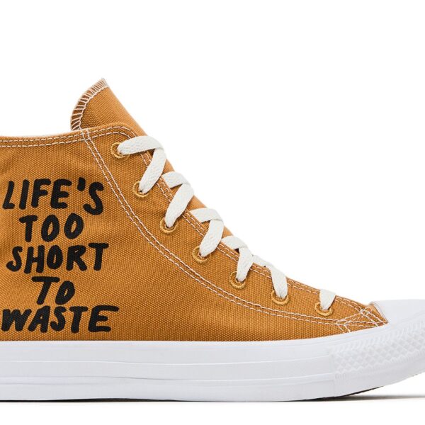 Chuck Taylor All Star Hi Renew 'Life's Too Short To Waste'