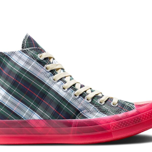 Chuck 70 High 'Plaid Red Translucent Midsole'