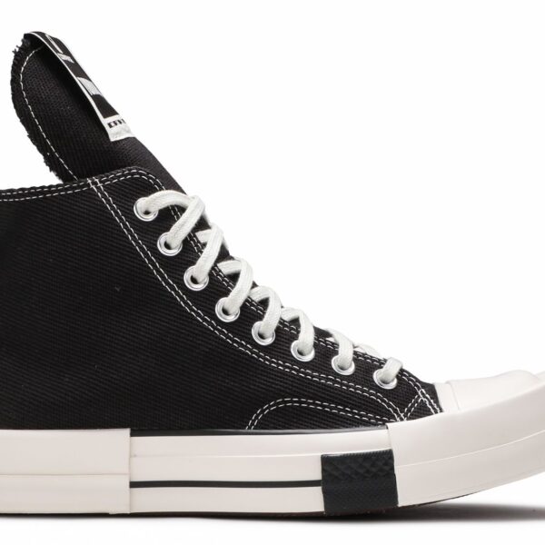 Rick Owens x TURBODRK Chuck 70 High 'Black'