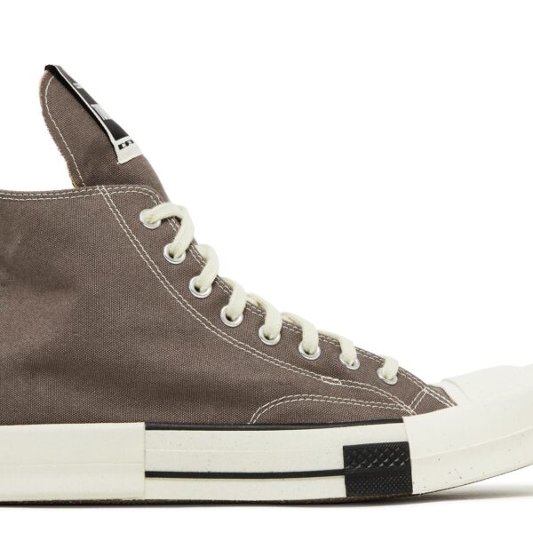 Rick Owens x TURBODRK Chuck 70 Laceless 'Iron'