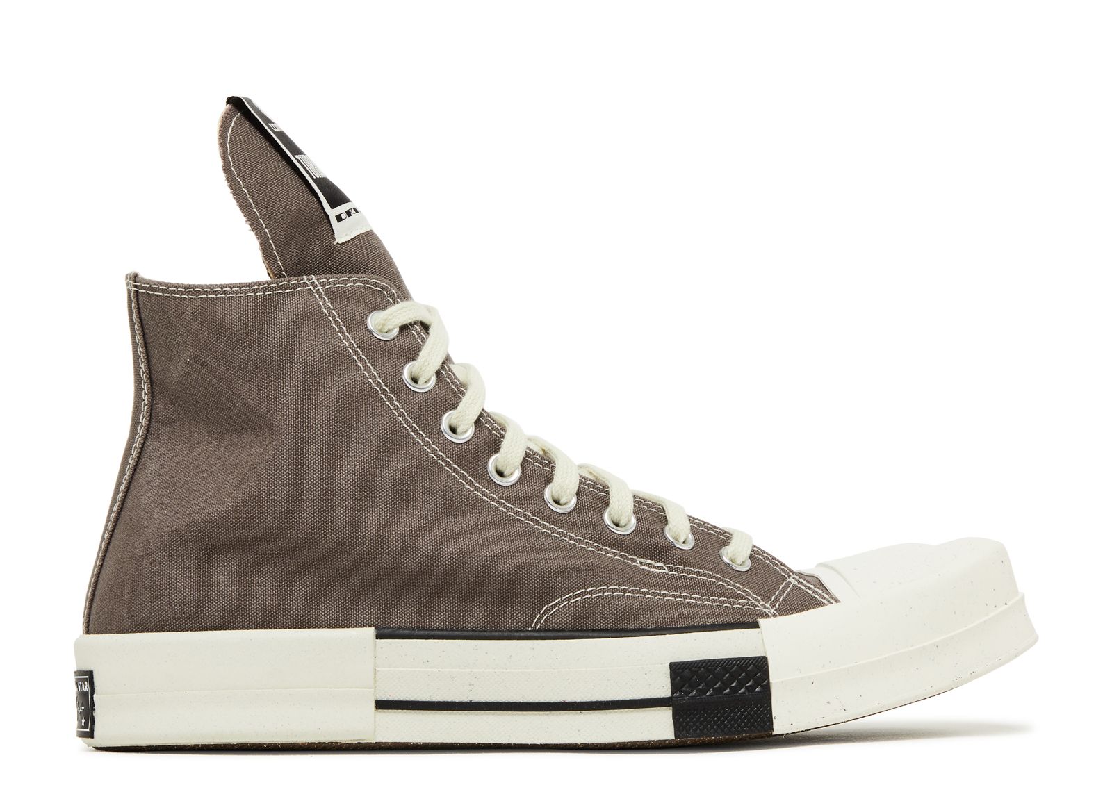 Rick Owens x TURBODRK Chuck 70 Laceless 'Iron'