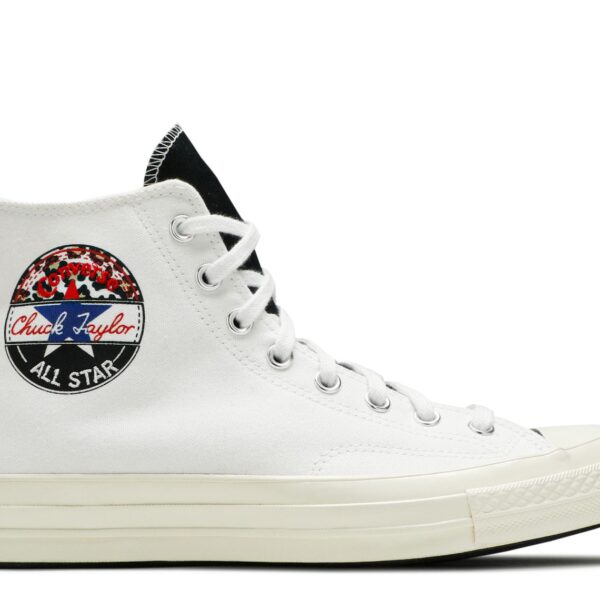 Chuck 70 Hi 'Logo Play - White Rush Blue'