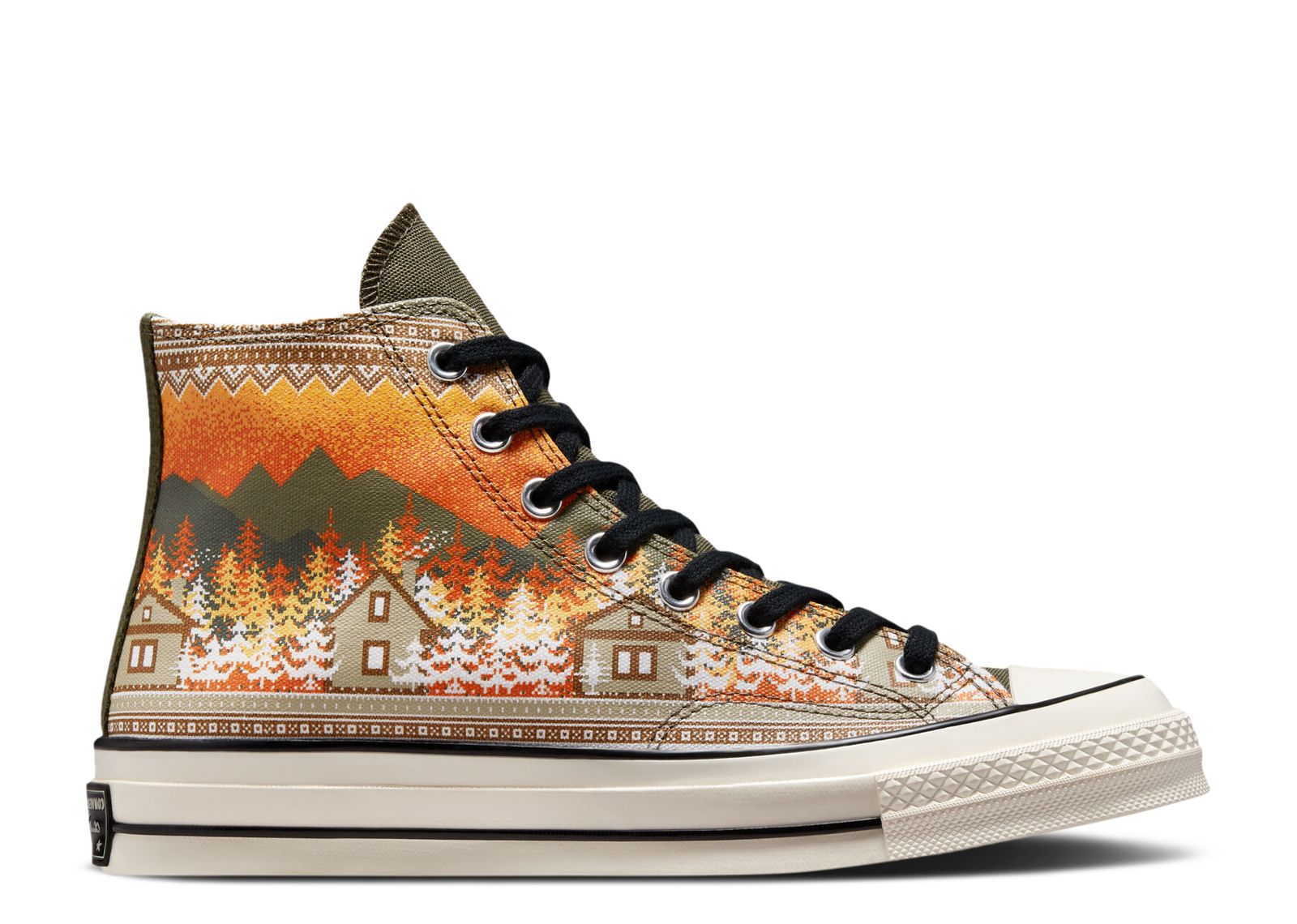 Chuck 70 High 'Holiday Sweater - Orange'