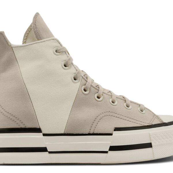 Chuck 70 High Plus 'Logo Collage - Beach Stone'