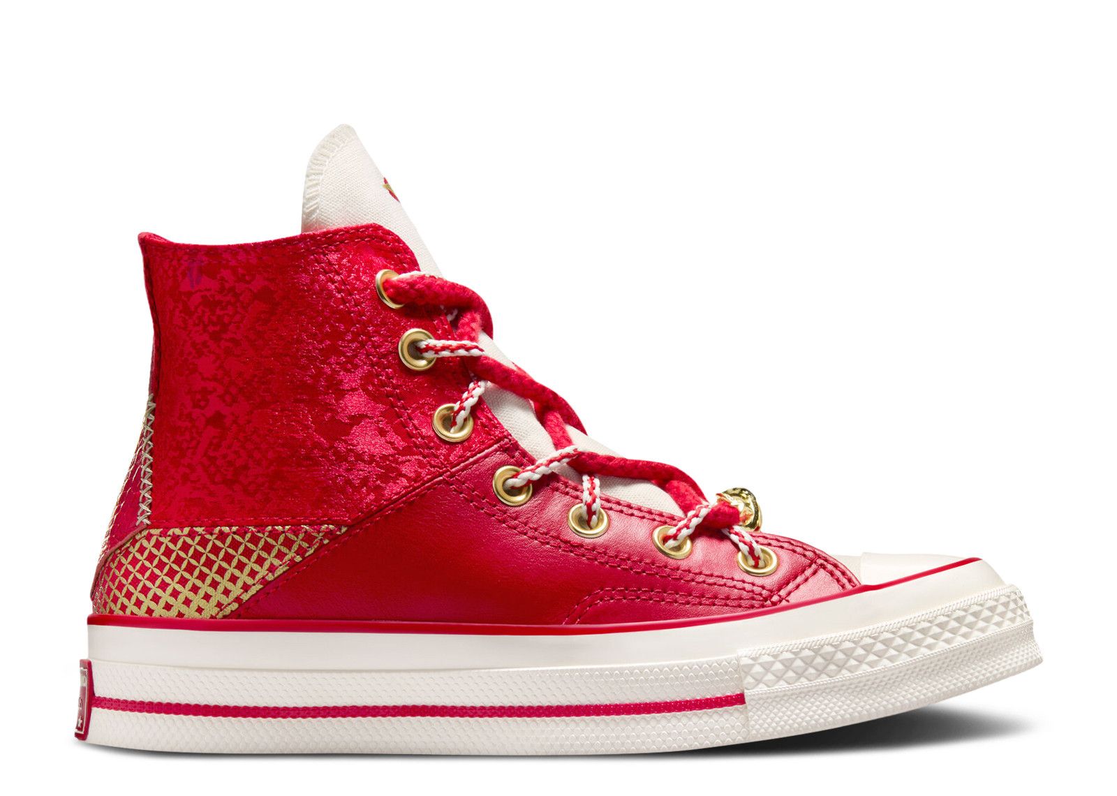 Chuck 70 High 'Lunar New Year - Enamel Red Snakeskin'