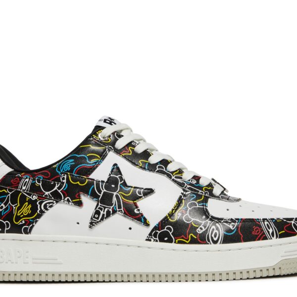 Medicom Toy x Bapesta Low M2 'Be@r Camo - Black'