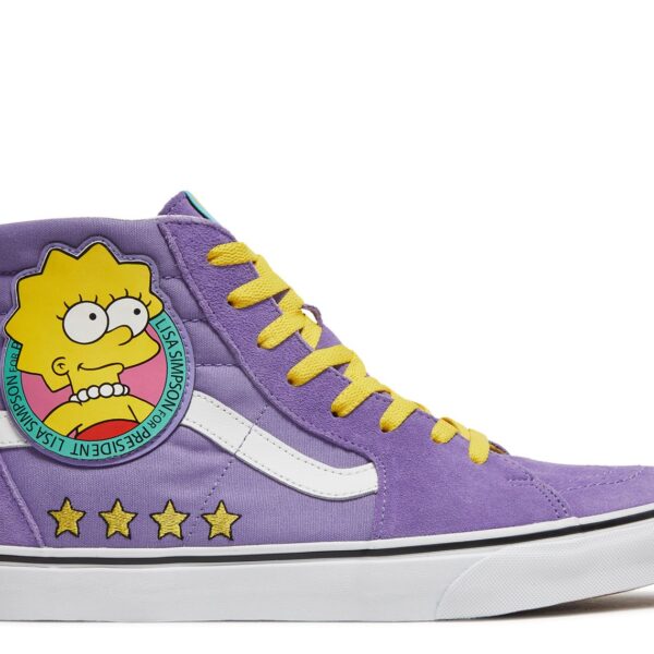 The Simpsons x Sk8-Hi 'Lisa 4 Prez'