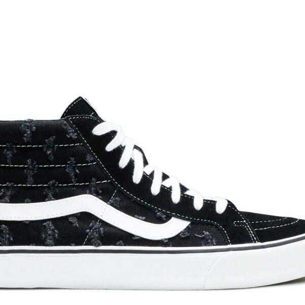 Supreme x Sk8-Hi 'Black Hole Punch Denim'