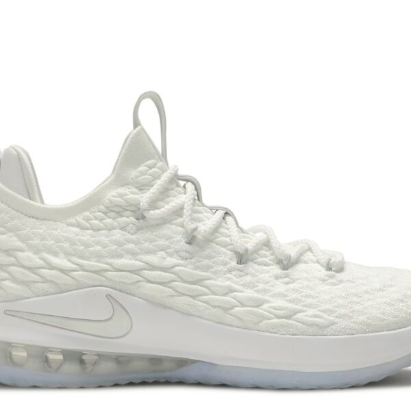 LeBron 15 Low 'White Metallic'
