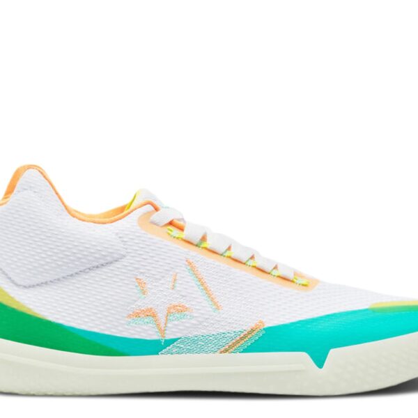 All Star BB Evo Mid 'Hi-Vis Collection - White Green Glow'