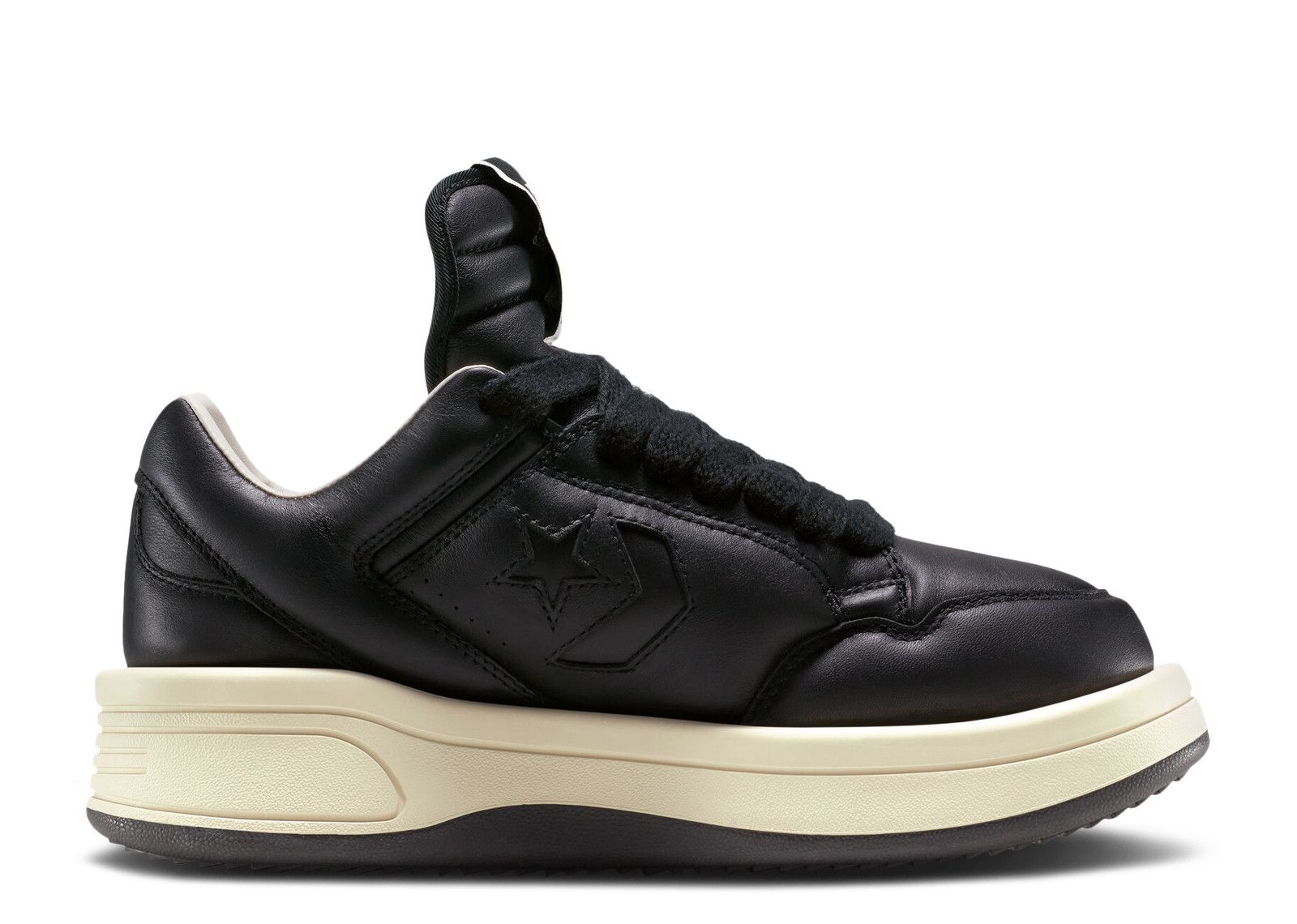 Rick Owens x DRKSHDW TURBOWPN Low 'Black Cloud Cream'