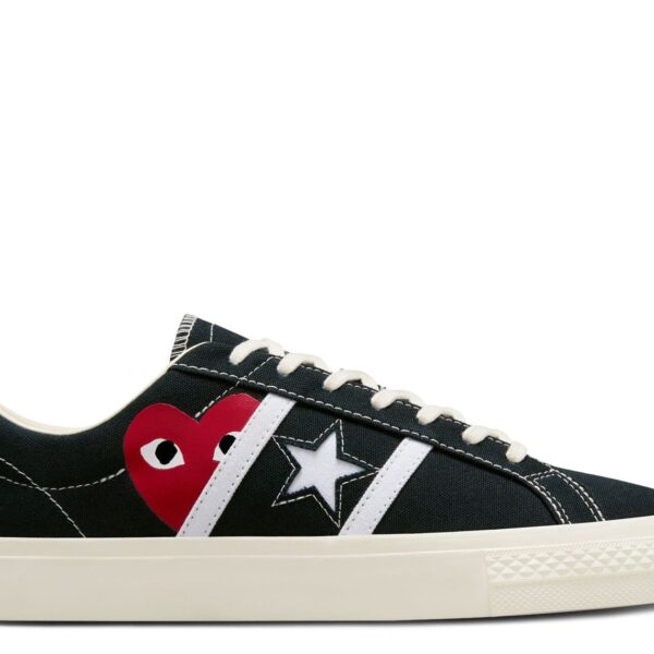 Comme des Garçons PLAY x One Star Academy Pro 'Black Egret'