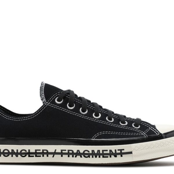 Fragment Design x Moncler x Chuck 70 Low 'Black'