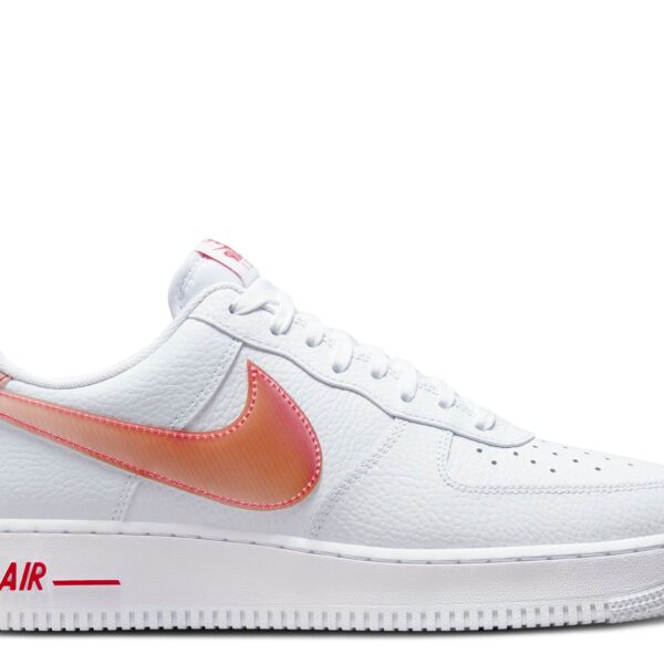 Air Force 1 '07 'Jumbo Swoosh - White University Red'