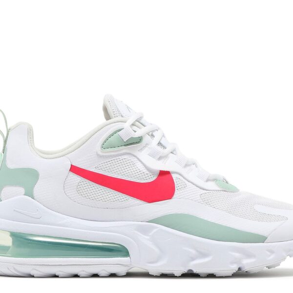 Wmns Air Max 270 React 'White Pistachio Crimson'