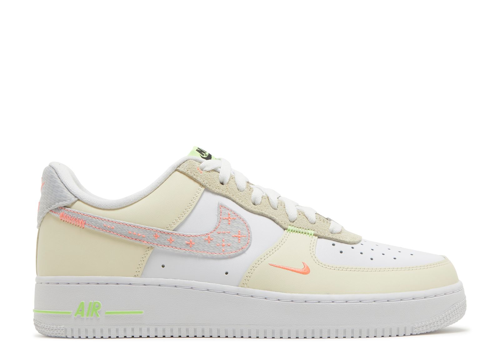 Air Force 1 '07 LV8 'Just Stitch It - White Shade Green'