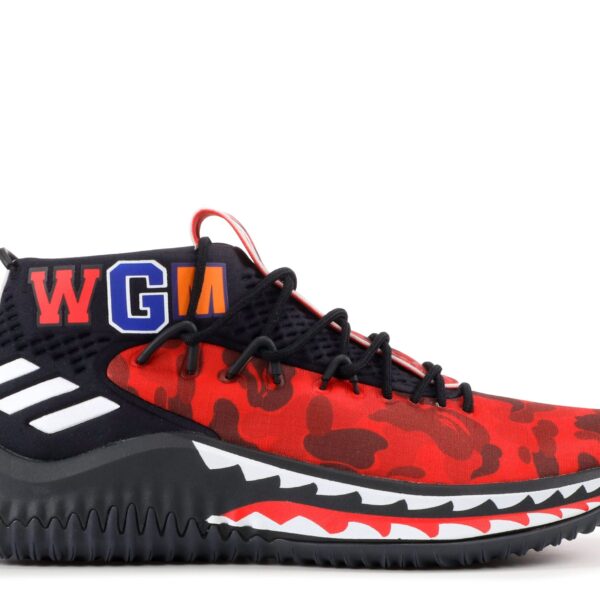 A Bathing Ape x Dame 4 'Red Camo'