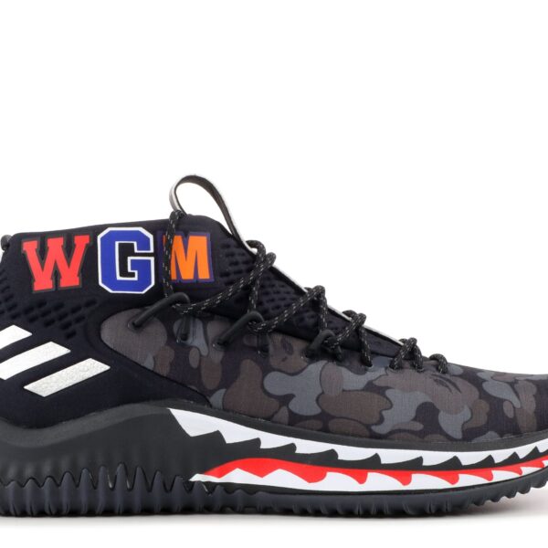 A Bathing Ape x Dame 4 'Black Camo'