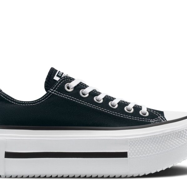 Chuck Taylor All Star Lift Double Stack Low 'Black White'