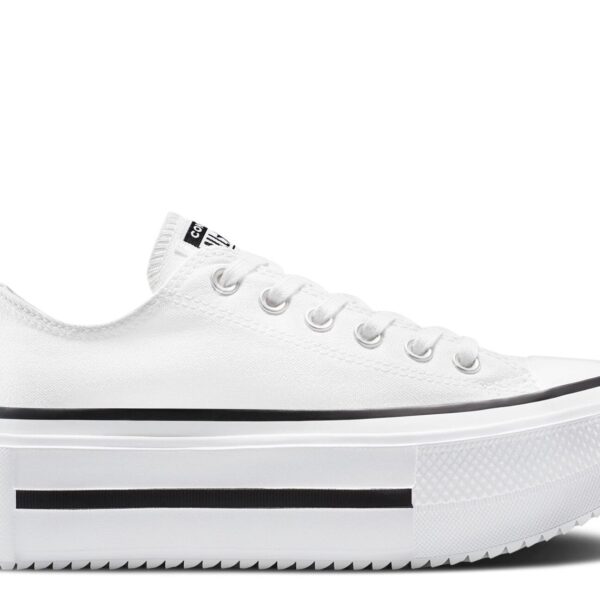 Chuck Taylor All Star Lift Double Stack Low 'White Black'
