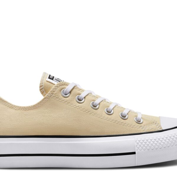 Wmns Chuck Taylor All Star Lift Platform Canvas Low 'Oat Milk'