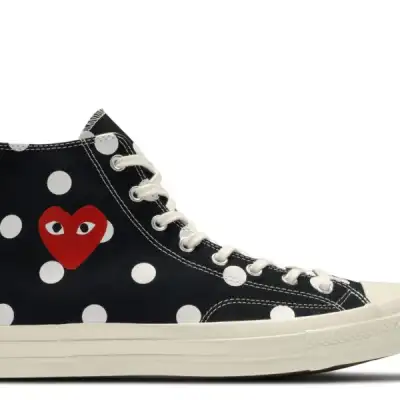 Comme des Garçons x Chuck Taylor All Star 70 Hi 'Black Polka Dot'