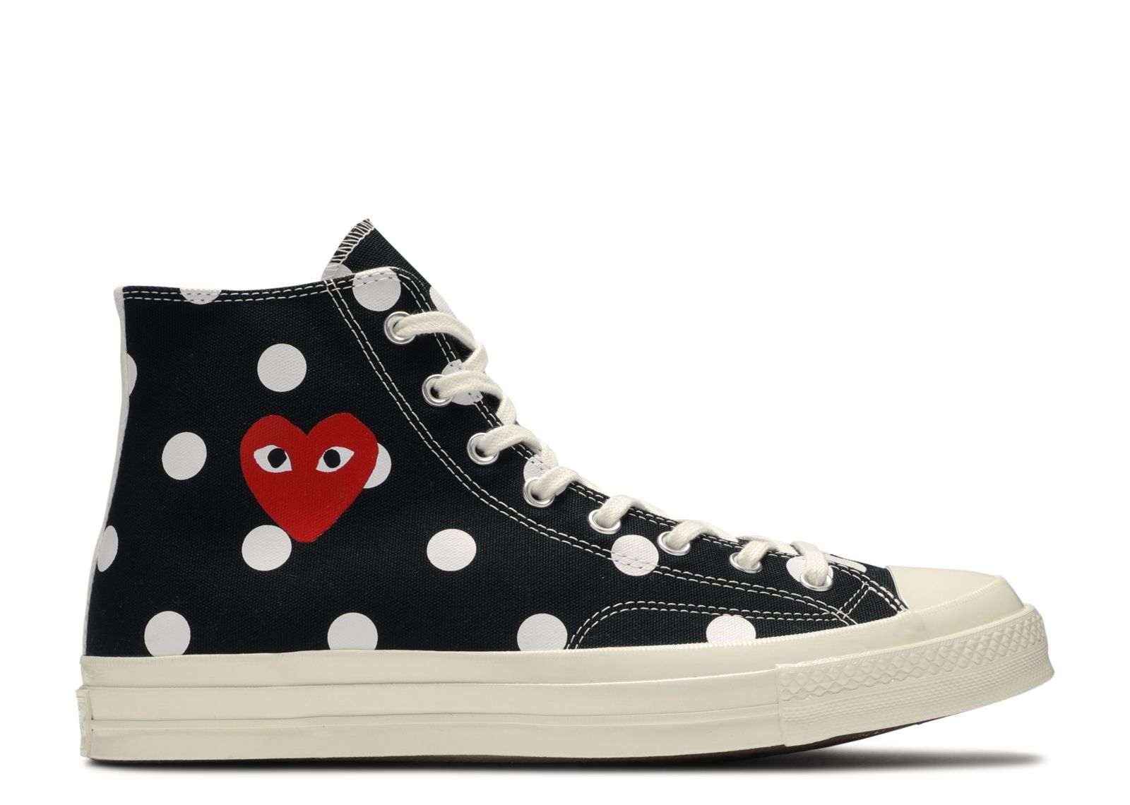 Comme des Garçons x Chuck Taylor All Star 70 Hi 'Black Polka Dot'