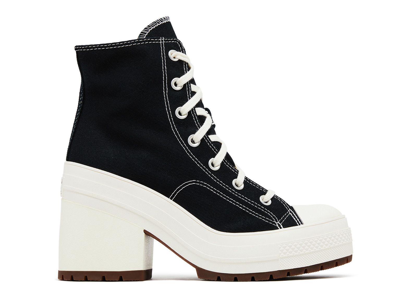 Chuck 70 De Luxe Heel High 'Black Egret'