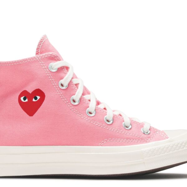 Comme des Garçons PLAY x Chuck 70 High 'Bright Pink'