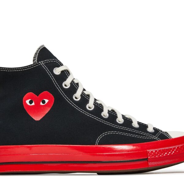 Comme des Garçons Play x Chuck 70 High 'Black Red'