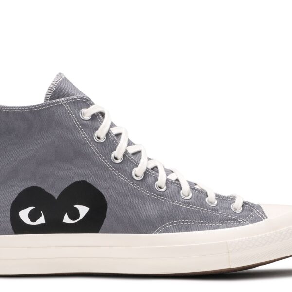 Comme des Garçons PLAY x Chuck 70 High 'Steel Gray'