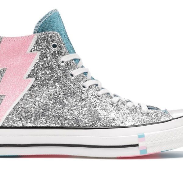 Chuck 70 Hi 'Pride Shimmering Silver'