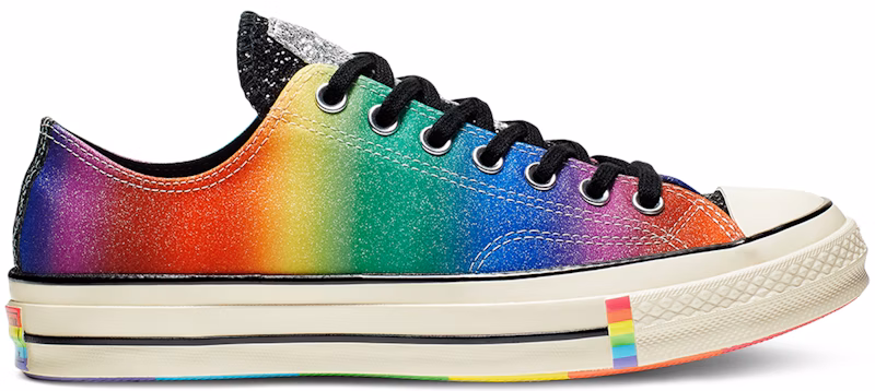 Chuck 70 Low 'Pride Shimmering Rainbow'