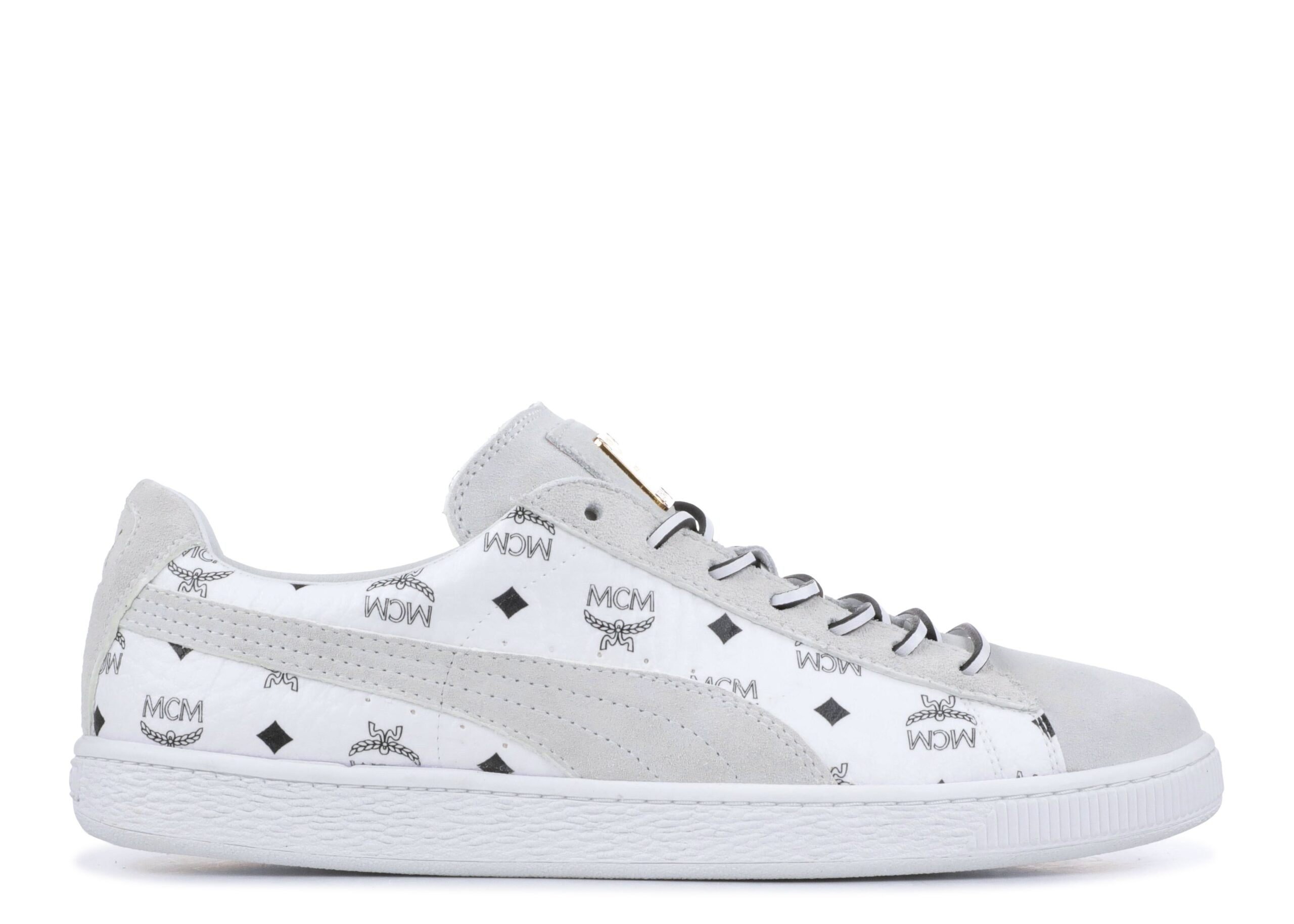 MCM x Suede 'Whisper White'